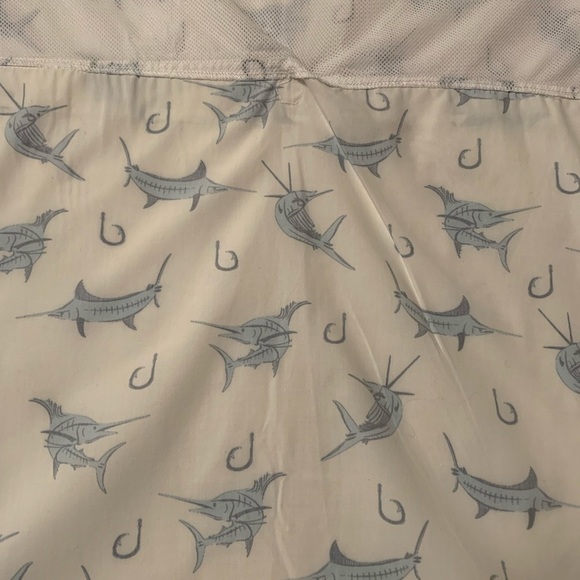 American Fishing Tackle Co. Nautical Fishing Short Sleeve Shirt - Picture 9 of 11